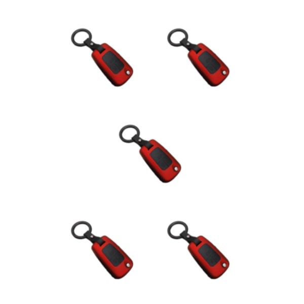 1/2/3/5 bilnyckelring med dubbla lager, dekorativt case för bilar Type 34 5PCS