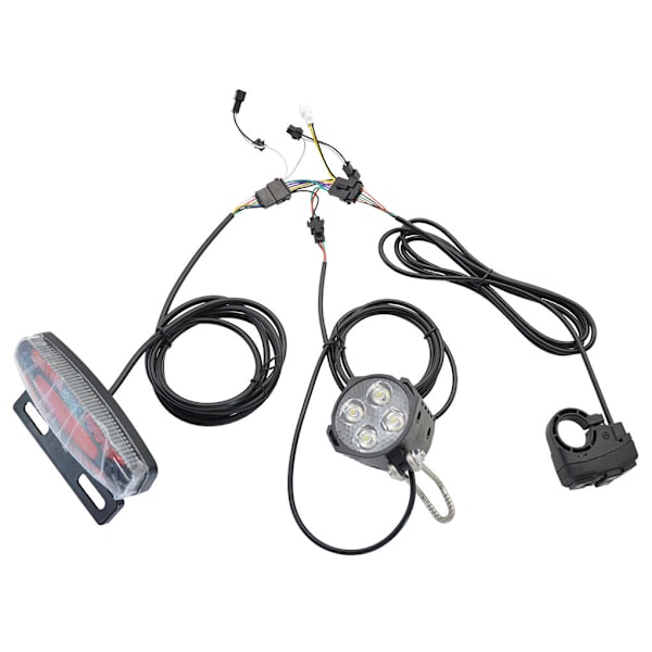 1/2 set Cykeltillbehör Baklampa Multifunktionell 1PCS