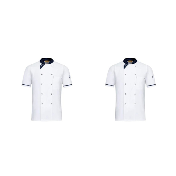 1/2/3 andningsbart tygspänneficka Slitstark färgfast - White L 2PCS