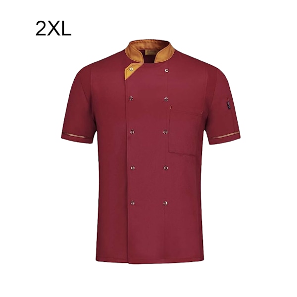 1/2/3 andningsbart tygspänneficka Slitstark färgfast - Wine Red XXL 1 Pc