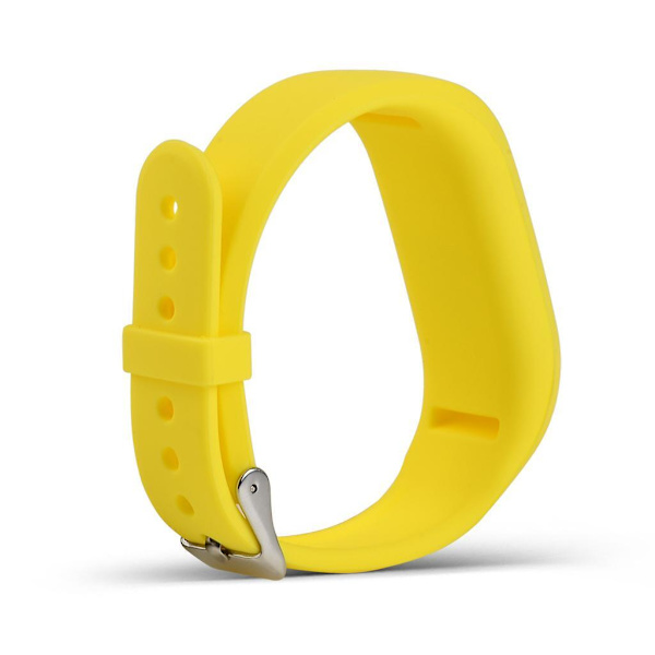 1/2/5 Justerbart Silikon Armbandsspänne för För Garmin Yellow 240*15mm 1Set