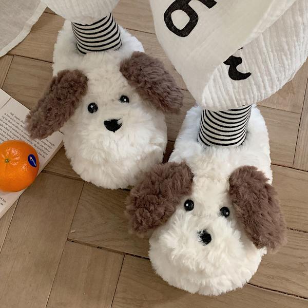 Beige roliga Frog Tofflor Lätt och andas 40-41