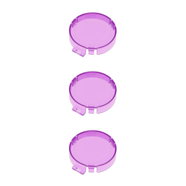 1/2/3/5 vattentätt dyklinsfilter case Purple 43mm 3Set