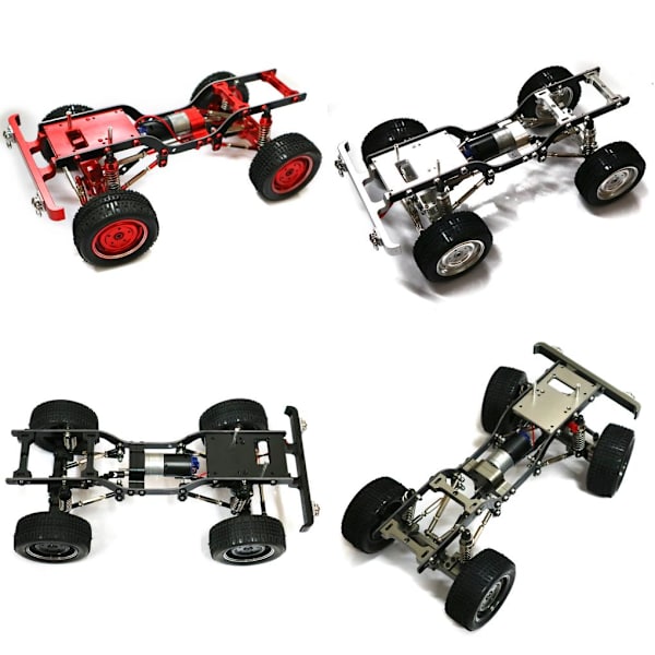 RCGOFOLLOW Bilram RC Bildel Precisionschassiram För Red