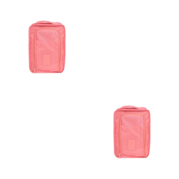 1/2/3/5 lätta skopåsar - Snygg och platsbesparande förvaring Pink 2PCS