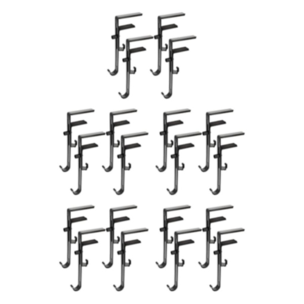 1/2/5 4st/ set Snygg julstrumpahållare för dörrkarm 5Set