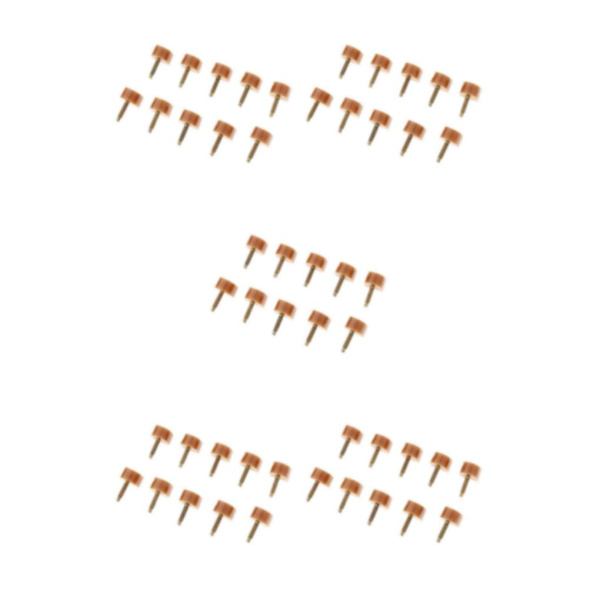 1/2/3/5 Högklackade spetsar Kranar Skoreparationsbyte Apricot Fine 10mm 10mm Thin Pin 5Set