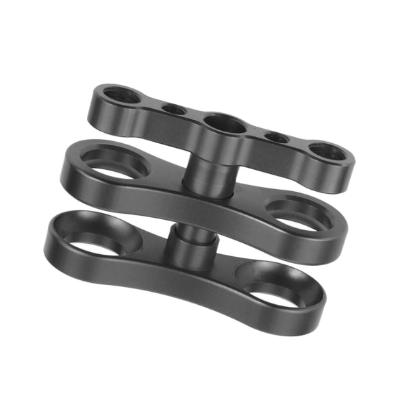 1/2/3 Aluminium Standard 1 Ball Clamp för undervattensdykning black 2.76 x 1.77 Inch 1Set