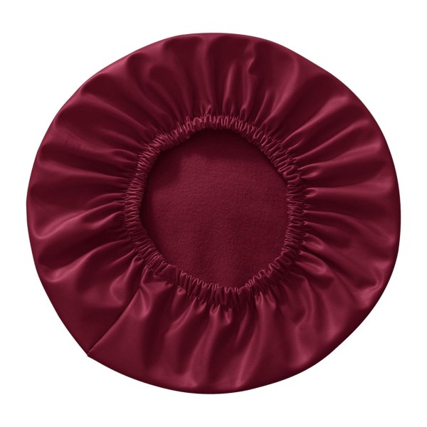 1/2/3/5 Vattentät PU- cover Rund pallsits Wine Red 1 Pc