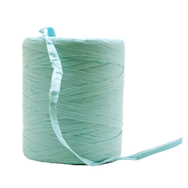 1/2/3/5 Bred applikation Vackra DIY-projekt med Raffia-garn green 1Set