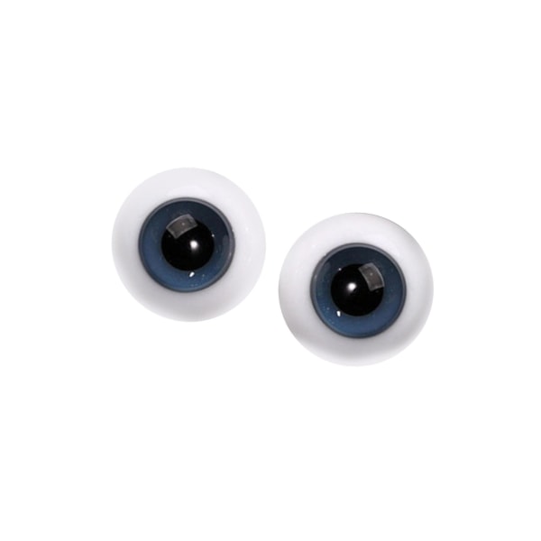 1/2/3/5 2x Doll Eyes Wiggle Eyes för Halloween rekvisita Skulptur Dark Blue diameter 6mm 1Set