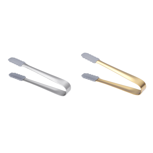1/5 Multipurpose Servering Tong Mångsidigt kök i rostfritt stål gold 1Set