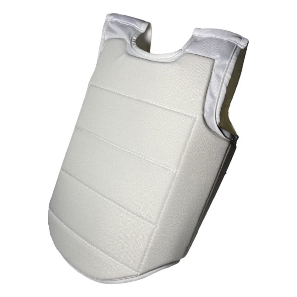 1/5 Karate Chest Protector Chest Guard Rib För Shield Armor White S 1 Pc