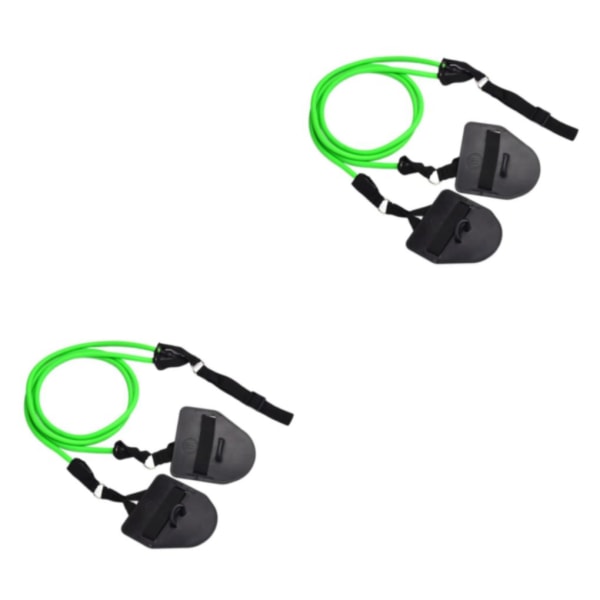 1/2/3/5 Motståndsband för simning För Armtränare för För Green 50lb 2PCS