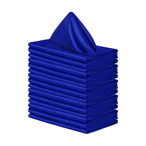 20pack/lot Mjuk och bekväm fyrkantig bordsservett gjord av blue