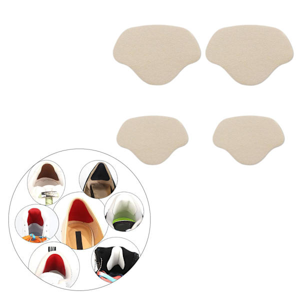 1/2/3/5 Shoe Häl Pad Innersula Häl Reparation Heel Stick för män & khaki 1Set