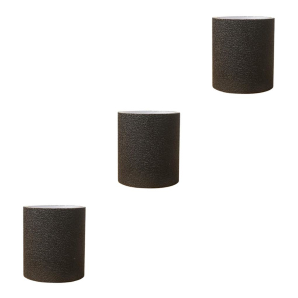 1/2/3 1 Roll Sole Stickers Gummi Self-Stick Anti- För Slip för Black 100x10cm 3Set
