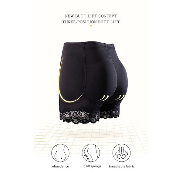 1/2/3/5 Och kurvformiga Push Up-underkläder för kvinnor för sexiga och complexion XL 1 Pc