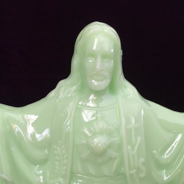 1/2/3 Eternal Light Jesus Staty Samlarplast för Familia
