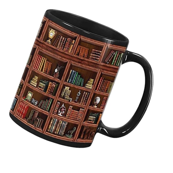 1/2 C-handtag Kaffemugg Litteratur Nyhetsläsare 1 Pc