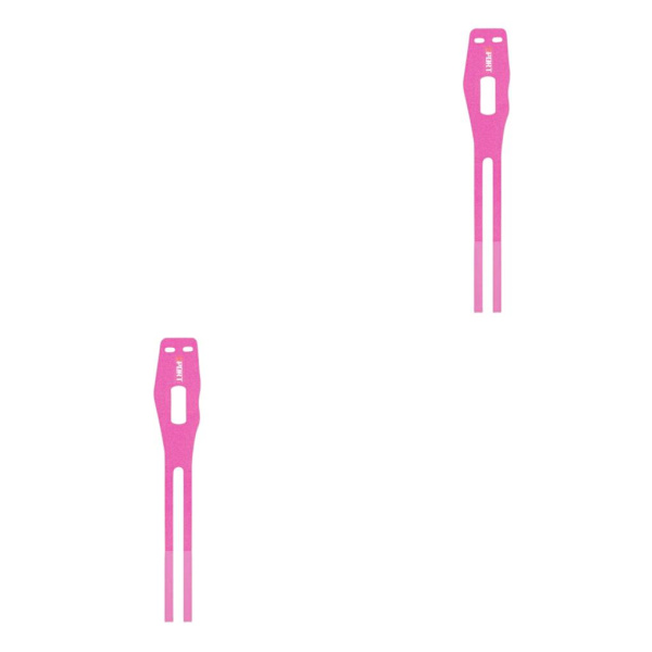 1/2/3/5 Bärbar mjuk Tfcc handledsbygel för fitness och träning Pink M Left 2PCS