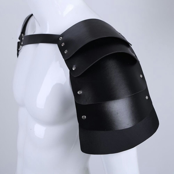 Läder Body Harness Armor Imitation Leather for Masquerade