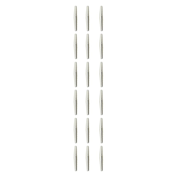 1/2/3/5 6st Silver Volute fjädrar Lätt att Och Hållbar Rostfri Volute  spring（8cm） 3PCS