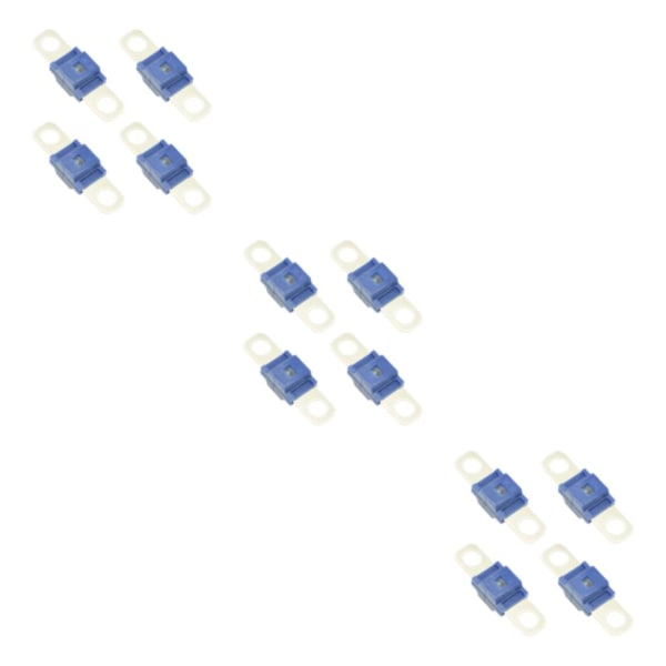 1/2/3/5 4 stycken plastisolator för högströmssäkring bred blue60A 8*4CM,4pcs 3PCS