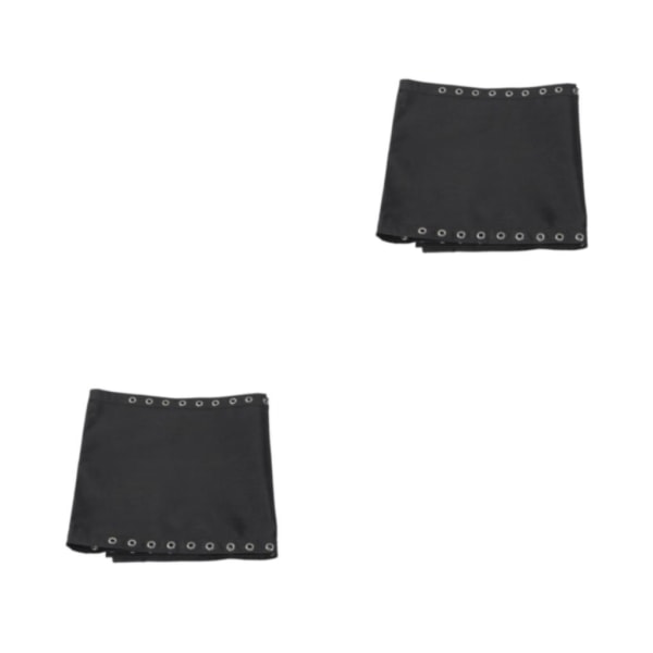 1/2/3 Andningsbar och bekväm stolbyte Tyg Robust black 160*43cm 2Set