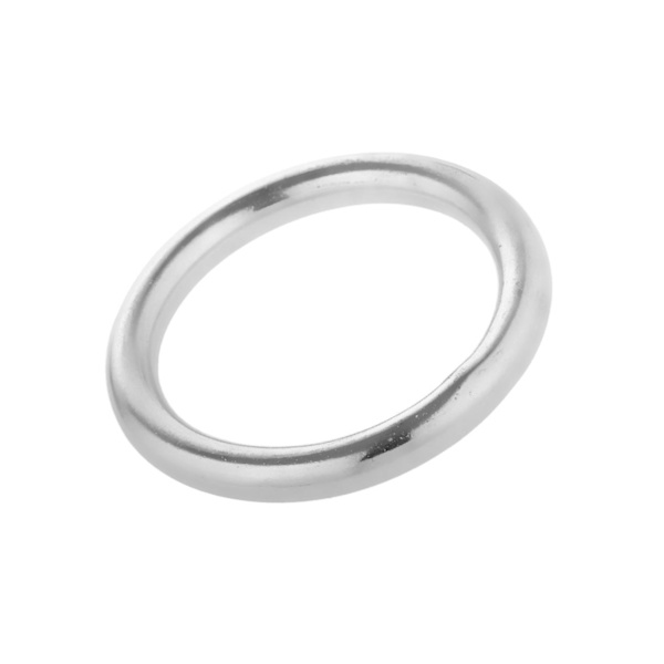 1/2/3/5 Solid 304 rostfritt stål bandband svetsad O Silver 39x8mm 1Set