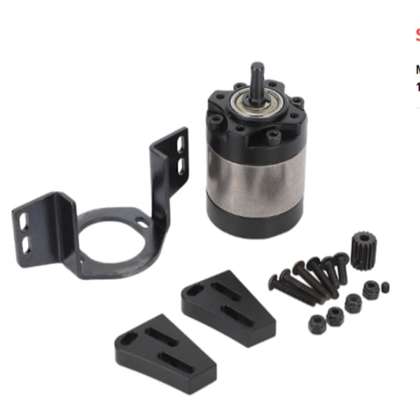 1st 1/10 Växellåda RC Uppgraderingsdel Aluminiumlegering Tyst