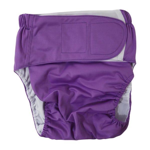 Återanvändbara tygblöjor för vuxna Byxor Tvättbara One Size Purple