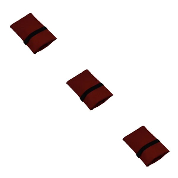 1/2/3/5 Universal Förtjockat cover För Rust red 3Set