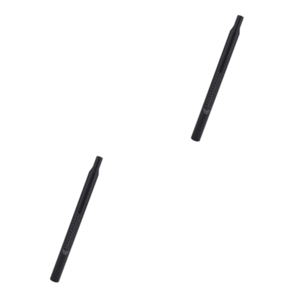 1/2/3 Folding Bike Sadelstolpe Lättvikt För Cykelstolpssits Black 33.9x450mm 2PCS