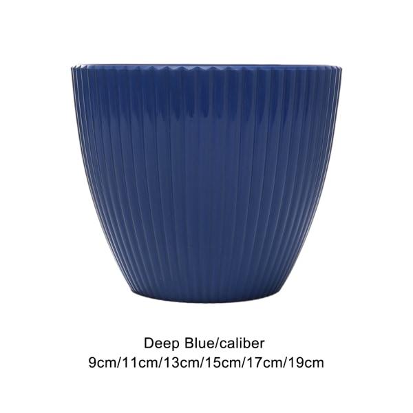 1/2/3/5 lätta och bärbara växtkrukor för bonsai och Deep Blue 11CM 1 Pc