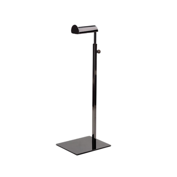 1/2/3 justerbar metallhandväskhållare för handväska Black Steel Mirror 2PCS