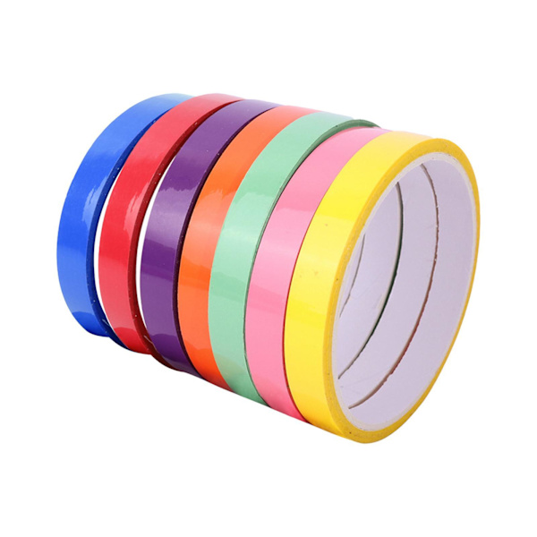 1/2/3/5 7 Pieces För Creative Sticky Ball Tapes Färgade Sensoriska 12mm*20m 1 Pc