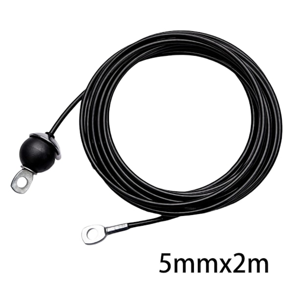 1/2/3 ståltrådslina Dia 5M Träningssnöre för hemmagym No Adjustable 2 M 1Set