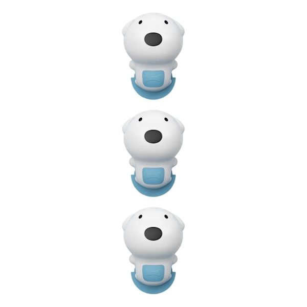 1/2/3 Söt Baby Safety Lock Stopper Baby Safety Protection blue puppy 6.5x8.9cm 3Set