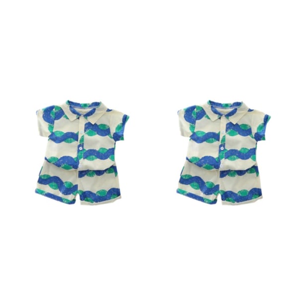 1/2/3/5 Sommarkläder Barnkläder Beach Outfit Multipurpose Blue 90 2PCS fa0d  | Blue 90 | 2PCS | Fyndiq