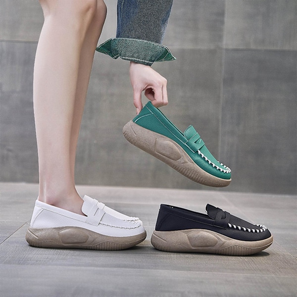 Casual Damskor Bekväma För Slip On Mjuk för Inomhus Beige Size 37