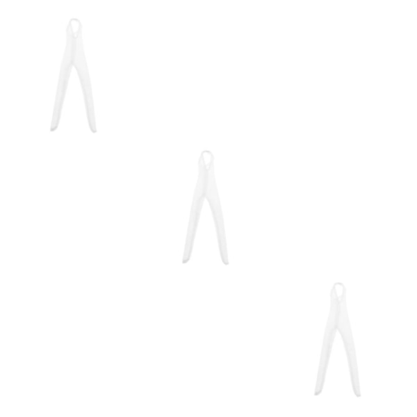 1/2/3 1:12 Jumpsuit Kläder för kvinnor för HT Action Figure Kläder White 13.6cm 3Set
