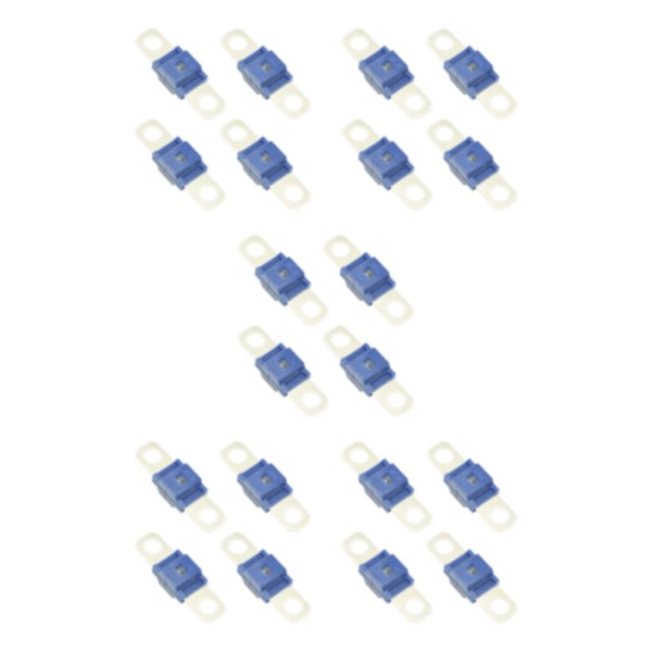 1/2/3/5 4 stycken plastisolator för högströmssäkring bred blue50A 8*4CM,4pcs 5PCS