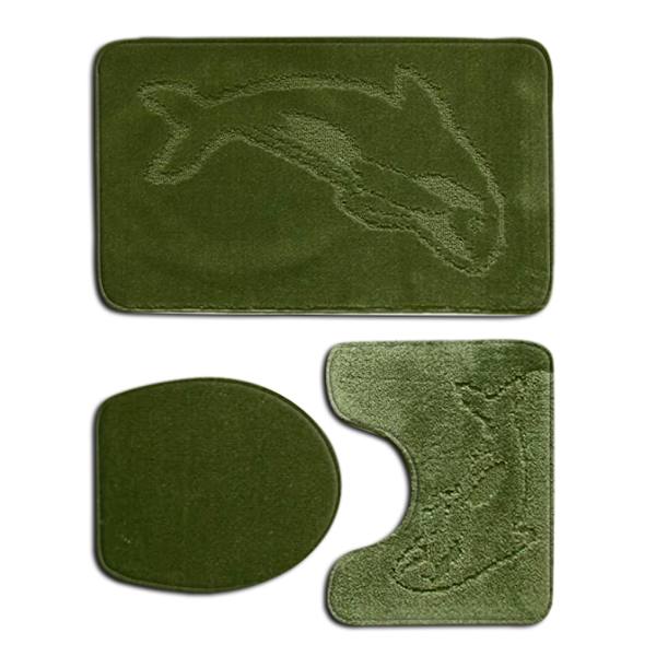 1/2 3pack/lot Halkfri Chenille Badmatta Lätt att installera PJ210611-B002 1Set