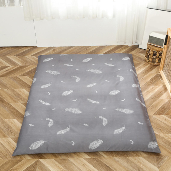 1/2/3/5 Tatami Golvmatta cover Överkast Golvmatta täcke Feather 120x200cm 1 Pc