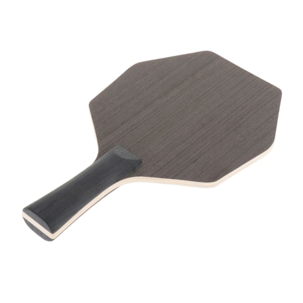 Bordtennisracket Trä Hexagonal Handgjord 5 Ply for Game Horizontal shot