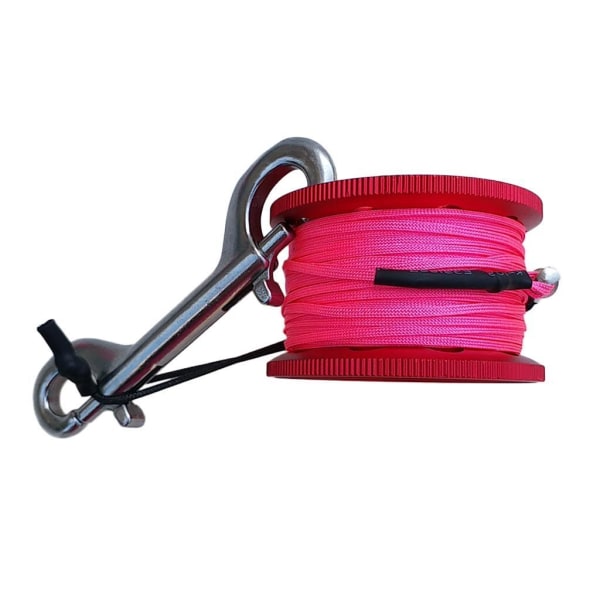 1/2/3/5 Diving Finger Reel Guide Spool 15m Line Dual Ended För Red 15M Wire 1 Pc