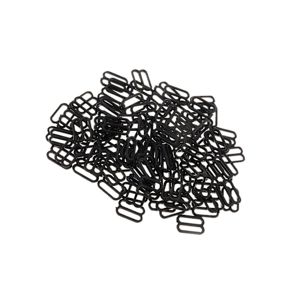 1/2/3/5 100 st Nylon BH-rem Spännen Sliders Krokar 8 Underkläder 12mm 1Set