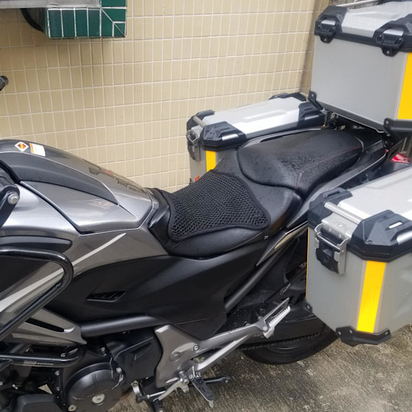 1/2 Andas Solskyddad Motorcykel Sittdyna för Cool Double layer S 1 Pc