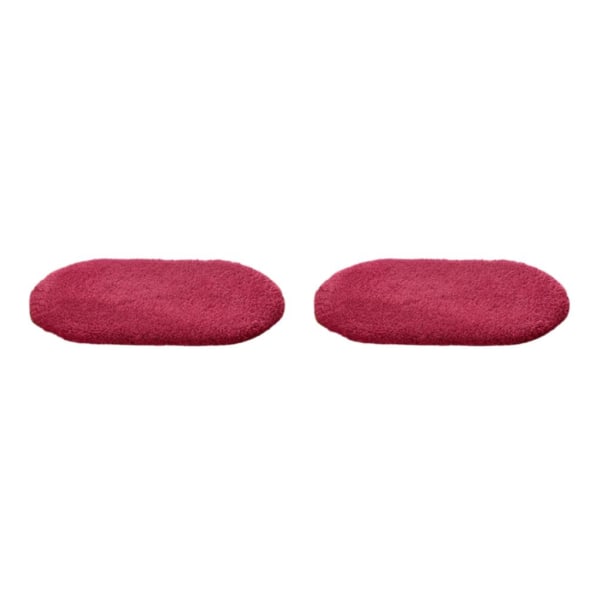 1/2 polyester halkfri golvmatta för badrum Lätt att rengöra och Winered 2Set